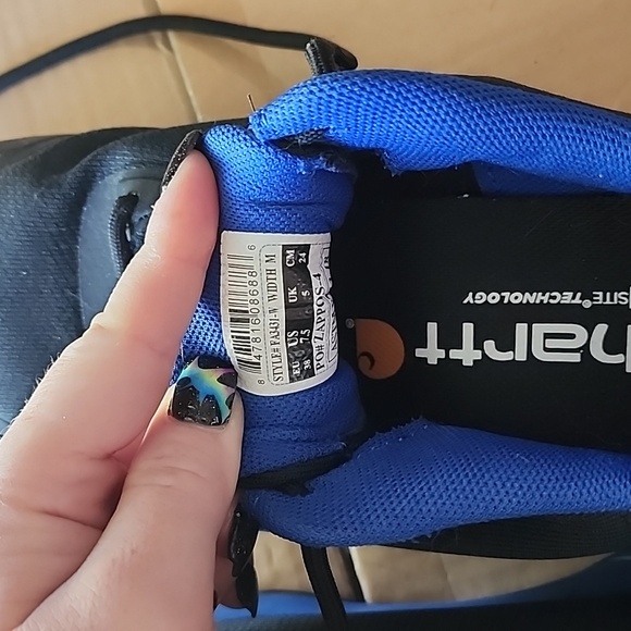 Carhartt Womens Force Day One Black Safety Shoes Size 7.5 Medium (B, M) - Picture 6 of 6